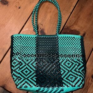Spacious Green Tote